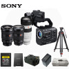 索尼（SONY）ILME-FX6V 全画幅电影摄影机4K高清摄像机搭配FE16-35GM/24-70GM2/70-200GM2大三元 160G套装
