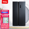 TCL 520升智能WIFI双变频风冷无霜对开双开门电冰箱双温区双循环 AAT养鲜 630MM超薄冰箱京东小家BCD-520WPJD