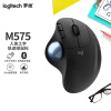 罗技（Logitech）ERGO M575无线轨迹球鼠标 专业绘图防鼠标手 人体工程学设计 石墨黑