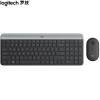 罗技（Logitech）MK470无线键鼠套装 轻音全尺寸超薄键盘 办公 商务差旅套装 MK470 黑色【企业办公好物】