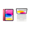 Apple苹果[键盘套装] iPad 10.9英寸平板电脑 2022年款（64GB WLAN版/A14芯片/iPadOS MPQ33CH/A） 粉色