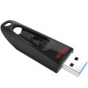 闪迪(SanDisk)256GB USB3.0 U盘 CZ48至尊高速 黑色 读速130MB/s 经典USB3.0 U盘 高速安全可靠