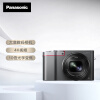 松下ZS110 1英寸大底数码相机（Panasonic）便携卡片机 10倍光学变焦 4K WIFI 银色