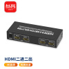 三吝 分配器二进二出HDMI2.0 4K@60Hz刷新率 高清视频分屏器笔记本电脑机顶盒接电视投影仪 SLR-018