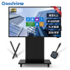 仙视 Goodview  电容触摸屏显示器4k屏幕办公视频会议平板电子白板教学一体机65英寸 增强版支架 GM65S4