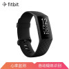 Fitbit Charge 4 智能手环 户外运动手环 自动锻炼识别 连续心率监测 女性健康追踪 50米防水 黑色