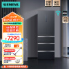 西门子（SIEMENS）406L多门变频冰箱大容量四开门电冰箱 65.5cm宽占地小 百变储鲜 晶御智能 灵活嵌入 一级能效 曜钢黑KF52VA649C