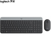 罗技（Logitech）MK470 键鼠套装 无线键鼠套装 办公键鼠套装 全尺寸 黑色