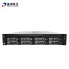 清华同方超强TL621-V3机架式服务器：龙芯3B4000*2/32G*4/240G SSD+2T*2+8T*3/SR450C-M 2G阵列卡/550W双电