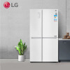 LG 647升超大容量对开门冰箱双开门 无霜变频 智能诊断  电脑温控 以旧换新 线下同款白色GR-B2471PKF