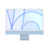 Apple iMac 24英寸 4.5K屏 新款八核M1芯片(8核图形处理器) 8G 256G SSD 一体式电脑主机 蓝色 MGPK3CH/A