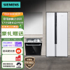 西门子12套大容量家用洗碗机嵌入式 加强除菌 六种程序 智能变频 SJ636 12套洗碗机+冰箱