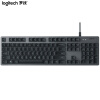 罗技（Logitech）K840有线机械键盘 办公机械键盘 铝合金面板4键编程