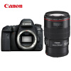 佳能（Canon）EOS 6D Mark II 6D2全画幅单反相机 EF 100mm f/2.8L IS USM套装(含128G卡+包+备电+UV+三脚架)
