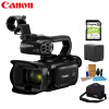 佳能（Canon）XA60 专业数码摄像机 4K手持式摄录一体机 五轴防抖 红外夜摄（含64G卡+包+备电+清洁套）
