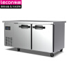 乐创（lecon）冷藏工作台保鲜操作台冰柜 卧式冰柜厨房高端风冷冰箱全冷冻1.5*0.8米 KU1580-F
