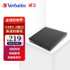 Verbatim威宝外置光驱USB3.2/TypeC双接口DVD刻录机移动外接光驱电脑通用 66806 数码纹