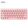 ikbc S200Mini无线键盘机械键盘无线笔记本键盘办公键盘粉色机械键盘超薄PBT可选 S200Mini无线2.4G粉色红轴