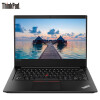 联想 ThinkPad E490 14英寸商务办公笔记本电脑 i5-8265U/8G/256G/集成显卡标配 黑色WIN10可改WIN7