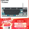 罗技（Logitech）K835机械键盘 有线键盘 游戏办公键盘 84键 黑色 TTC轴 红轴-吾皇万睡国风系列