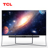 TCL电视 98X9C 无边框超大板 192分区Localdimming高对比度 120Hz/量子点  2.1声道安桥音响 MEMC 游戏模式