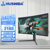 互视达（HUSHIDA）40英寸曲面屏商务显示大屏 带鱼屏 5K高色域高清一体机电脑 游戏电竞屏 可调节底座 LY-43