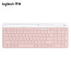 罗技（Logitech）K580 无线蓝牙双模键盘 静音 便携 轻薄 小刘鸭