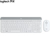 罗技（Logitech）MK470 键鼠套装 无线键鼠套装 白色全尺寸  带无线2.4G接收器