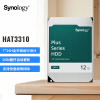 群晖（Synology）NAS硬盘12TB 512MB 7200转 3.5英寸SATA HDD HAT3310 NAS专用机械硬盘全天候运行固件自动更新
