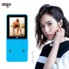 爱国者(aigo)mp3播放器 MP3-207 学生迷你无损高音质跑步运动型 录音英语学习 音乐mp3播放器 带屏幕 蓝色