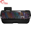 芝奇（G.SKILL)KM780 机械键盘 有线 游戏键盘 122键RGB幻彩铝合金键盘 吃鸡键盘 笔记本 黑色 樱桃红轴 自营