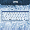 洛斐（LOFREE）透明1%双模无线机械键盘高透客制水母轴体适用电脑ipad笔记本游戏办公居家便携