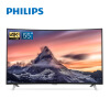 飞利浦（PHILIPS）55PUF6301/T3 55英寸 曲面屏幕 人工智能语音 4K超高清WIFI智能液晶电视机（黑色）