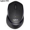 罗技（Logitech）M330 无线鼠标 办公鼠标 右手鼠标 带无线微型接收器 黑色