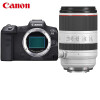 佳能（Canon）EOS R5 全画幅专业微单相机 RF70-200mm F2.8 L IS USM 套装（含512G卡+包+备电+UV+三脚架等）
