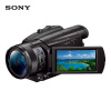 索尼（SONY）FDR-AX700 4K HDR民用专业高清数码摄像机 家用直播摄影机（含128G卡+备电+包+卡色UV+麦克风）