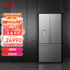 AEG 原装进口 法式多门三门保鲜冰箱 1级能效 高效变频  全自动制冰机 内置净水系统 EHE5267SA