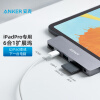 Anker Type-C扩展坞 iPad Pro苹果转接头平板电脑转换器HDMI高清投屏拓展坞投影PD供电USB音频读卡六合一