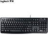 罗技（Logitech）K120 键盘 有线键盘 办公键盘 全尺寸 黑色U口 kp【D】M
