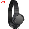 杰伟世（JVC）S500 便携折叠重低音头戴式音乐耳机 納米碳管涂层振膜 黑色