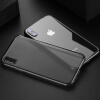 飞创 苹果 iphone X/10保护套 苹果手机保护套 纤薄软套 透黑