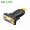 CE-LINK USB2.0母头转接头 RS232串口转换器 DB9针COM口转接头 支持POS/打印机 4269