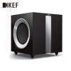 KEF R400b 黑色 高保真音响 HiFi扬声器 高配家庭影院扬声器 发烧同轴音箱有源低音炮 一只