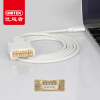 优越者（UNITEK）Y-124GWH Type-C转DB9针RS232 串口线 ABS材质 1.5米苹果白 USB-C转COM口连接转换数据线