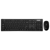 先马（SAMA）商乐WT580 无线键鼠套装 黑色 104键镭射光雕键盘  4档DPI调节亲肤手感鼠标