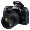 佳能（Canon）EOS M5 微单相机  数码相机 微单套机 黑色（18-150镜头）Vlog相机 视频拍摄