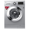 LG WD-TH455D5 8KG DD变频 滚筒洗衣机 静音 LED触摸屏 洁桶洗 6种智能手洗（奢华银）
