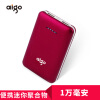 爱国者（aigo）10000毫安 S3 聚合物便携迷你 移动电源/充电宝 红色