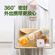 【全网爆品】双盖杯水瓶耐高温水杯ins风简约高颜值大容量 双盖杯600ml 一个