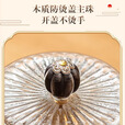 探险者（TAN XIAN ZHE）围炉煮茶壶套装玻璃茶壶茶具泡茶家用煮茶器耐高温明火电陶炉通用 900ML水晶南瓜玻璃水壶